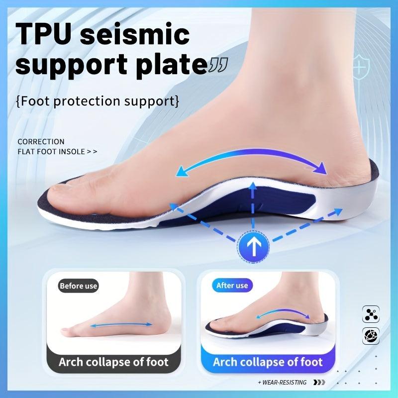 Sport Insoles Shock Absorption Deodorant Cushion Running Insoles Men & Women