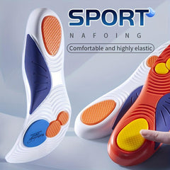 Sport Insoles Shock Absorption Deodorant Cushion Running Insoles Men & Women