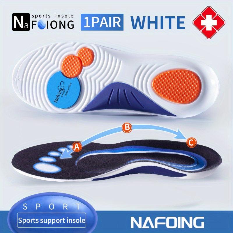 Sport Insoles Shock Absorption Deodorant Cushion Running Insoles Men & Women