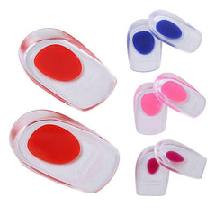 Silicone Gel Insoles Heel Spurs Pain Relief Foot Cushion Foot Massager