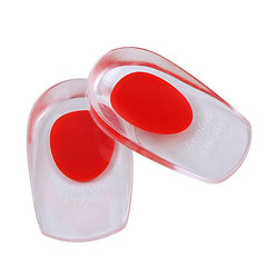 Silicone Gel Insoles Heel Spurs Pain Relief Foot Cushion Foot Massager