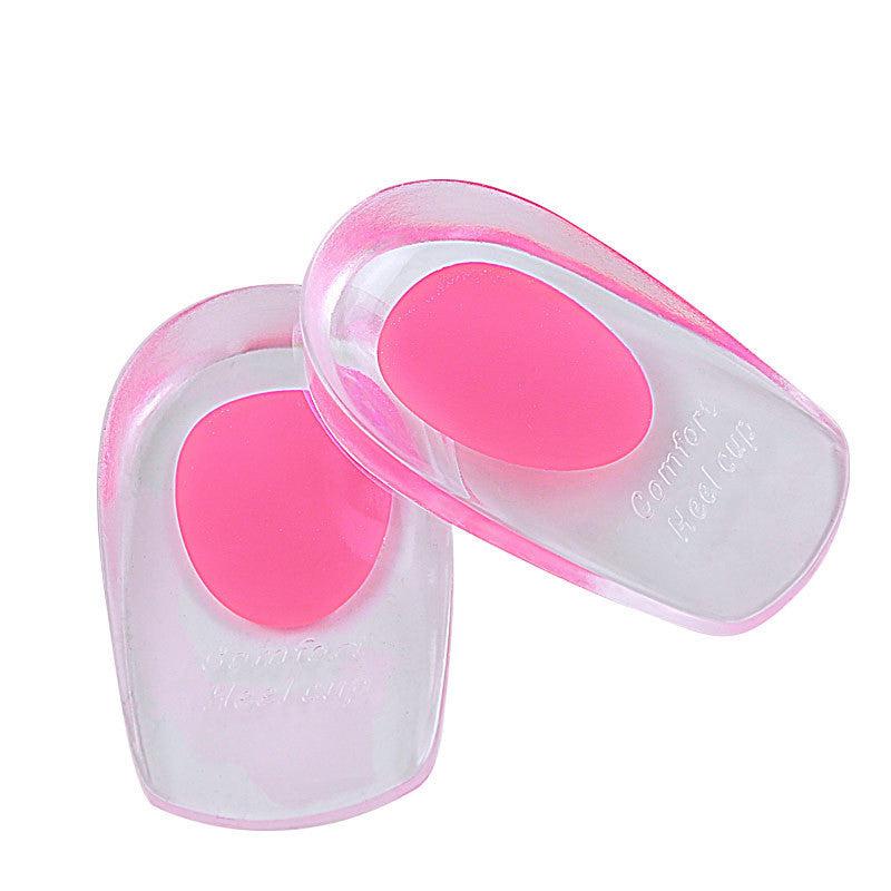 Silicone Gel Insoles Heel Spurs Pain Relief Foot Cushion Foot Massager