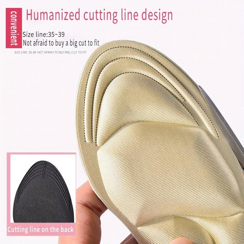 Memory Foam 5D Sport Insoles for Shoes Women Men Breathable Cushion