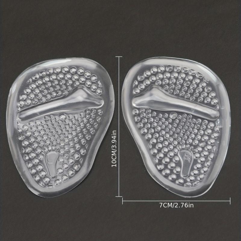Forefoot Pads High Heel Insoles Gel TPU Anti Slip Anti Pain Half Size Thickened