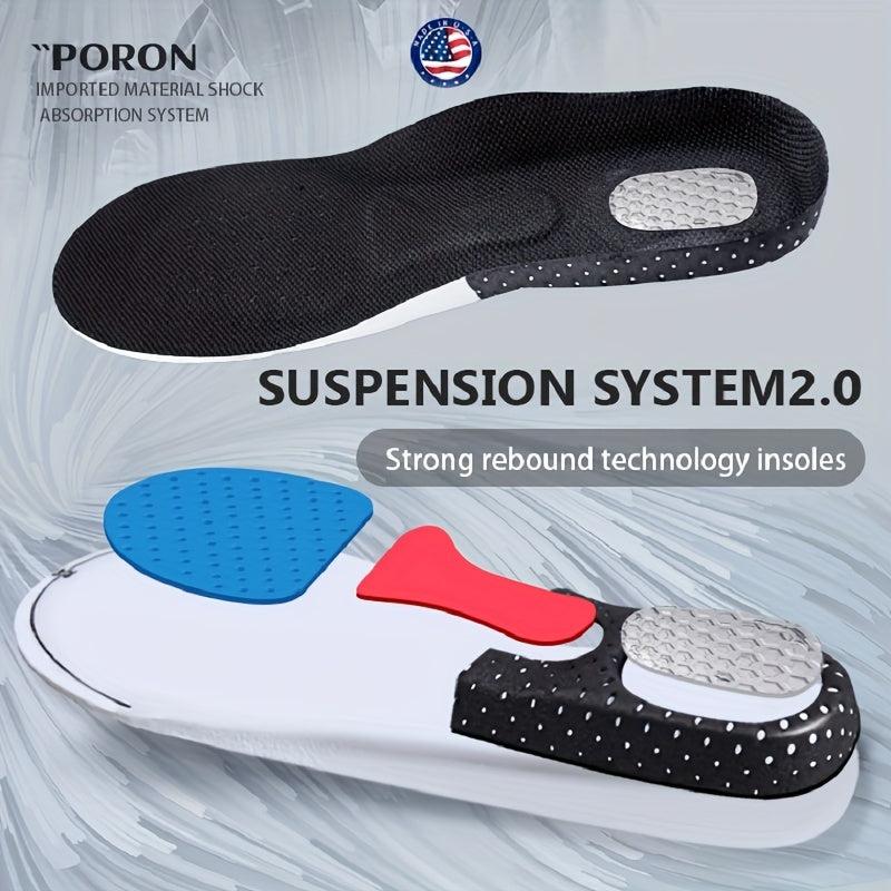 Silicone Arch Support Insoles for Women Men Sneakers Boots