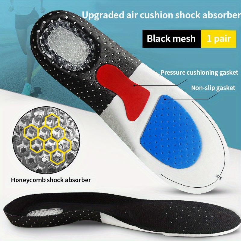Silicone Arch Support Insoles for Women Men Sneakers Boots