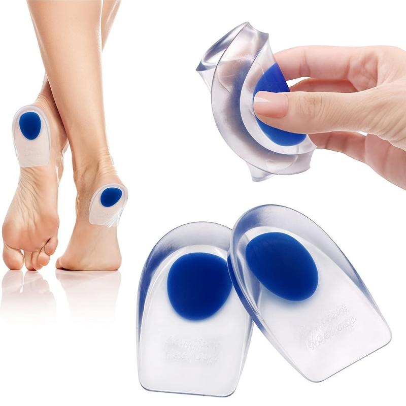 Soft Silicone Insoles For Pain Relief Foot Cushion Shoe Pads