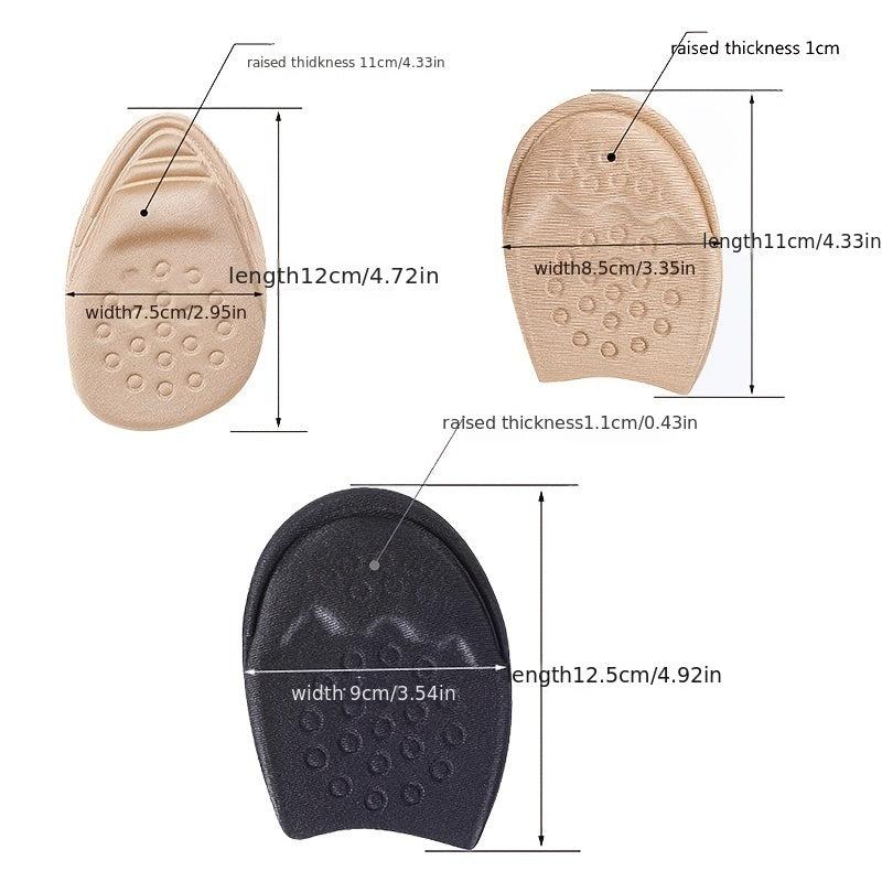 Adjustable Forefoot Pad Anti-Slip Insole for Sports Shoes