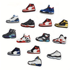 12PCS AJ Shoes Charms for Shoes, Sandals, Slides - Teen Boys/Girls