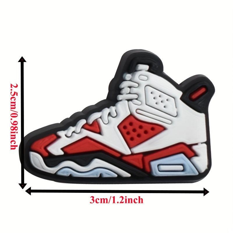 12PCS AJ Shoes Charms for Shoes, Sandals, Slides - Teen Boys/Girls