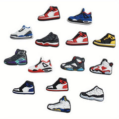 12PCS AJ Shoes Charms for Shoes, Sandals, Slides - Teen Boys/Girls