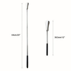 63 Stainless Steel Retractable Extra Long Shoe Horn For Elderly Men Women Kids