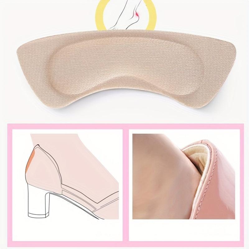 2pcs Heel Pads Heel Clip Liners Self Adhesive Insoles Foot Care Protectors