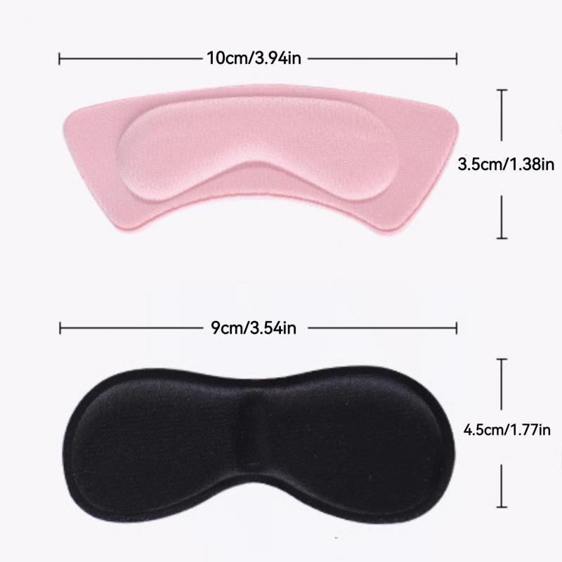2pcs Heel Pads Heel Clip Liners Self Adhesive Insoles Foot Care Protectors
