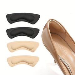 2pcs Heel Pads Heel Clip Liners Self Adhesive Insoles Foot Care Protectors