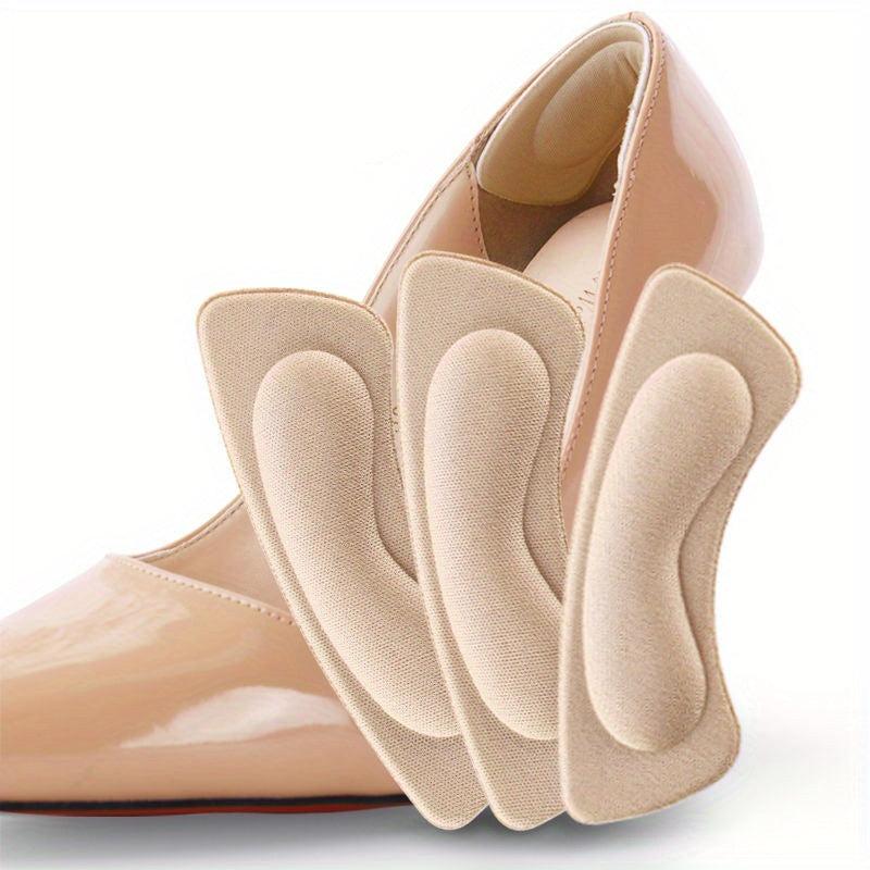 2pcs Heel Pads Heel Clip Liners Self Adhesive Insoles Foot Care Protectors