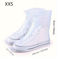 1 Pair Waterproof Rain Boot Covers Non-slip Reusable Foldable
