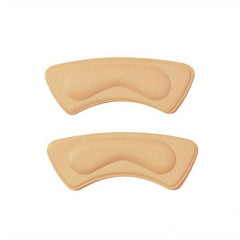 Soft 4D Sponge Heel Patch Reduces Sliding & Abrasion Resistance, Invisible Heel