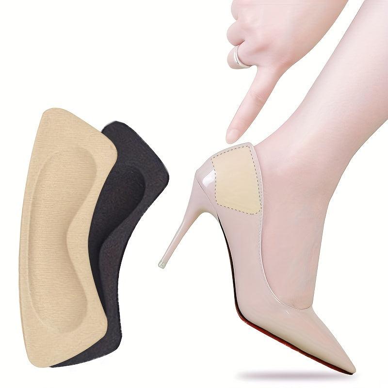 Soft 4D Sponge Heel Patch Reduces Sliding & Abrasion Resistance, Invisible Heel