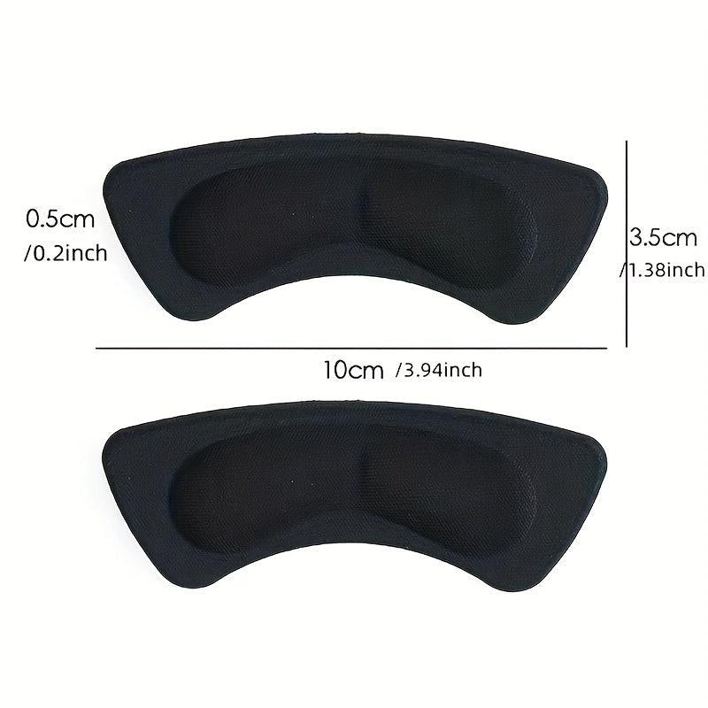 Soft 4D Sponge Heel Patch Reduces Sliding & Abrasion Resistance, Invisible Heel