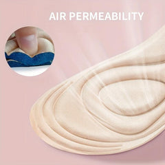 Memory Foam Insoles Nano Antibacterial Massage Insole Feet Orthopedic Shoe Sole