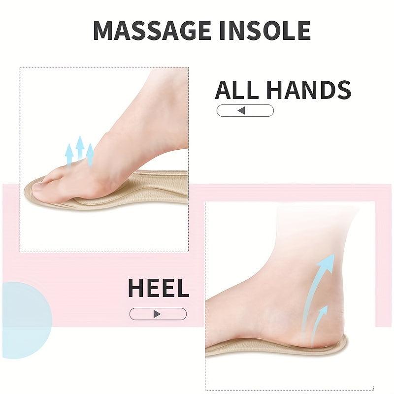 Memory Foam Insoles Nano Antibacterial Massage Insole Feet Orthopedic Shoe Sole