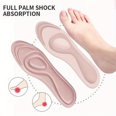 Memory Foam Insoles Nano Antibacterial Massage Insole Feet Orthopedic Shoe Sole