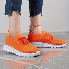 Women's Mesh Breathable Tennis Sports Shoes Lightweight Running Shoes