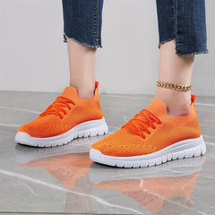 Women's Mesh Breathable Tennis Sports Shoes Lightweight Running Shoes