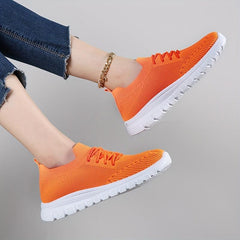 Women's Mesh Breathable Tennis Sports Shoes Lightweight Running Shoes
