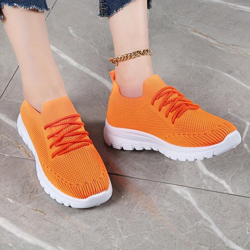 Women's Mesh Breathable Tennis Sports Shoes Lightweight Running Shoes