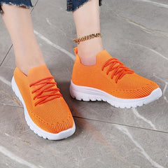 Women's Mesh Breathable Tennis Sports Shoes Lightweight Running Shoes