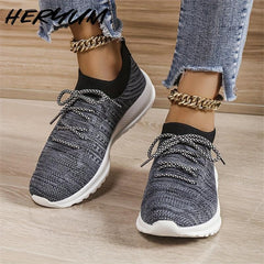 Women's Lightweight Running Shoes Outdoor Mesh Sneakers