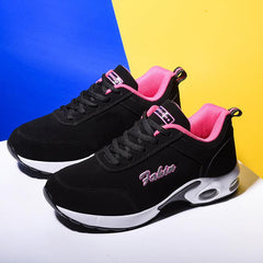 Women's Waterproof Non slip Sneakers Lace Up Running Shoes