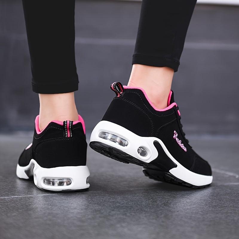 Women's Waterproof Non slip Sneakers Lace Up Running Shoes