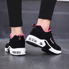 Women's Waterproof Non slip Sneakers Lace Up Running Shoes