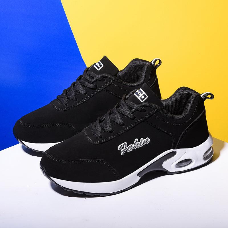 Women's Waterproof Non slip Sneakers Lace Up Running Shoes