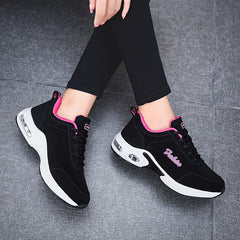 Women's Waterproof Non slip Sneakers Lace Up Running Shoes