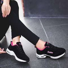 Women's Waterproof Non slip Sneakers Lace Up Running Shoes