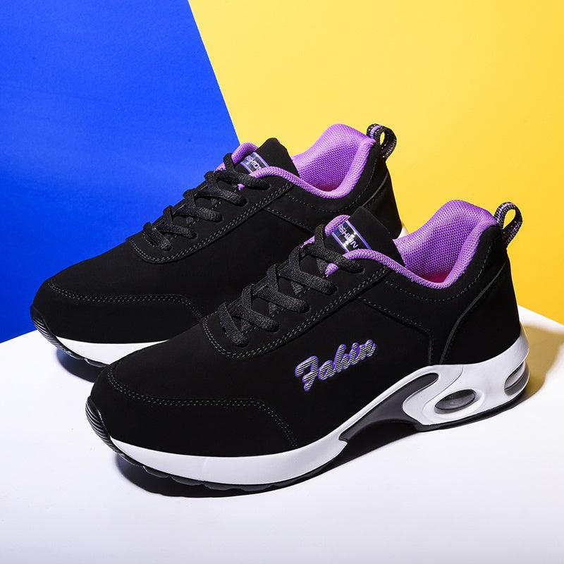 Women's Waterproof Non slip Sneakers Lace Up Running Shoes