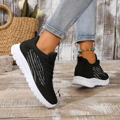 Women's Casual Mesh Breathable Sneakers Outdoor Running Shoes