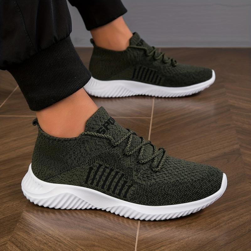 Women's Lace Up Breathable Running Shoes Soft Sole Mesh Sneakers