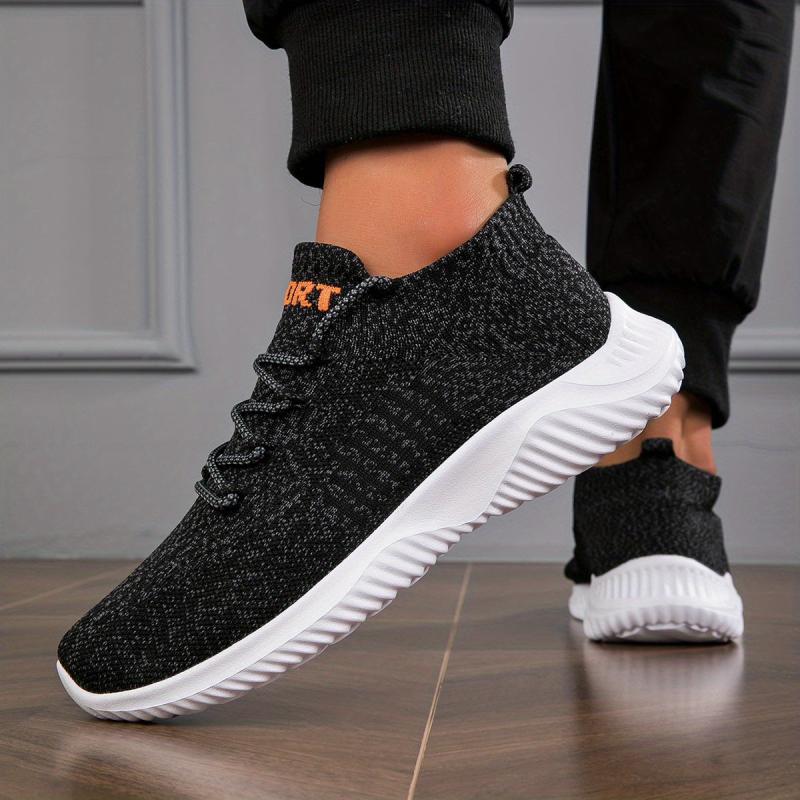 Women's Lace Up Breathable Running Shoes Soft Sole Mesh Sneakers