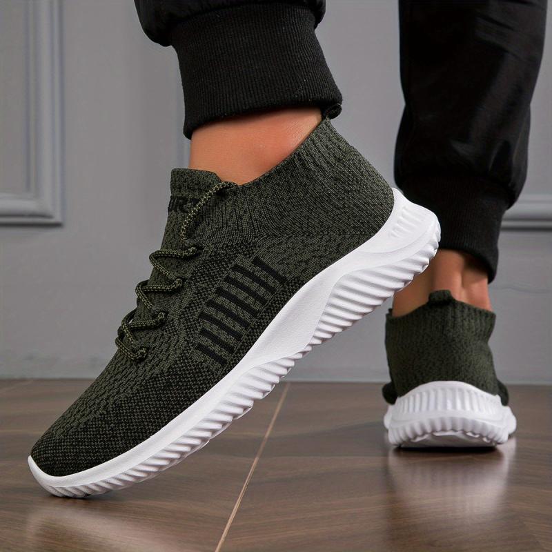 Women's Lace Up Breathable Running Shoes Soft Sole Mesh Sneakers