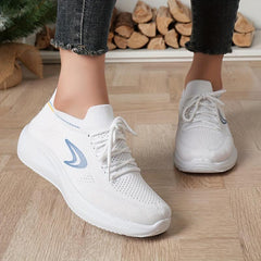 Women's Mesh Sneakers Comfortable Non Slip Walking Shoes