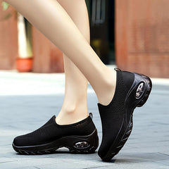 Women's Air Cushion Walking Shoes Comfort Platform Sneakers