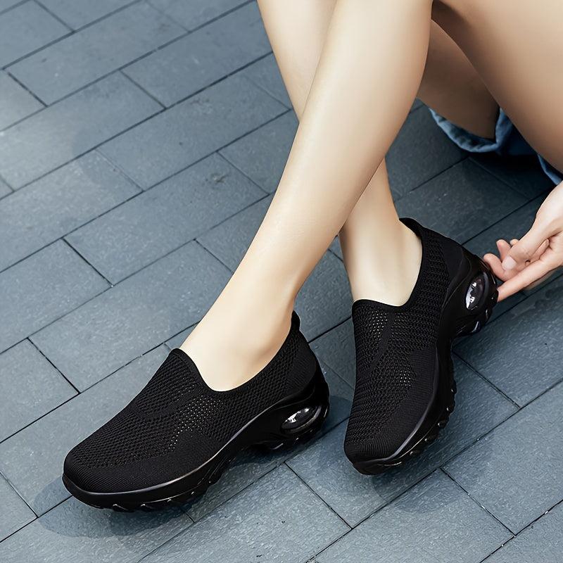 Women's Air Cushion Walking Shoes Comfort Platform Sneakers