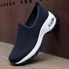 Women's Air Cushion Walking Shoes Comfort Platform Sneakers