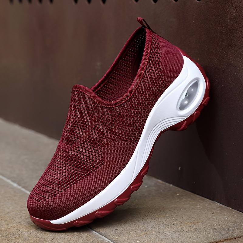 Women's Air Cushion Walking Shoes Comfort Platform Sneakers
