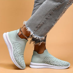 Women's Casual Mesh Tennis Sports Shoes Lightweight Non slip Walking Shoes